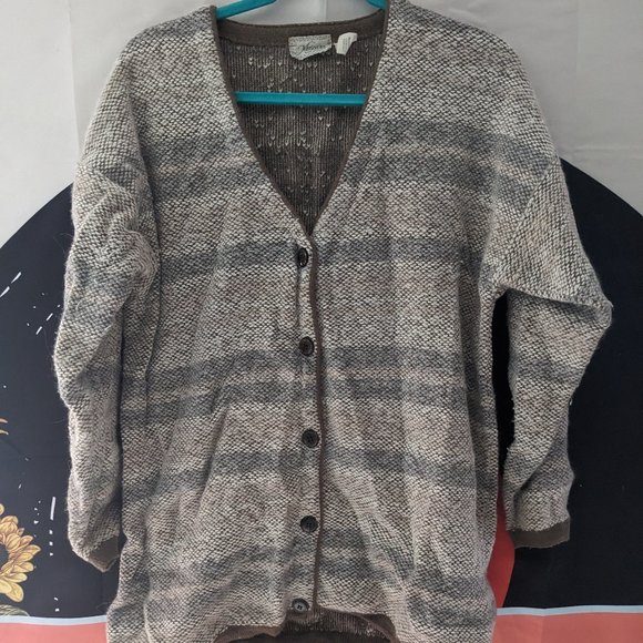 Mascara Other - Vintage Striped Mens Cardigan